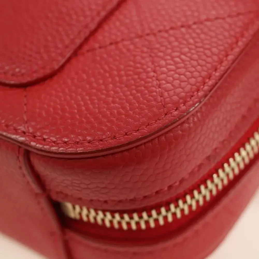 Chanel Matelasse Chic Affinity Chain Shoulder Bag Red